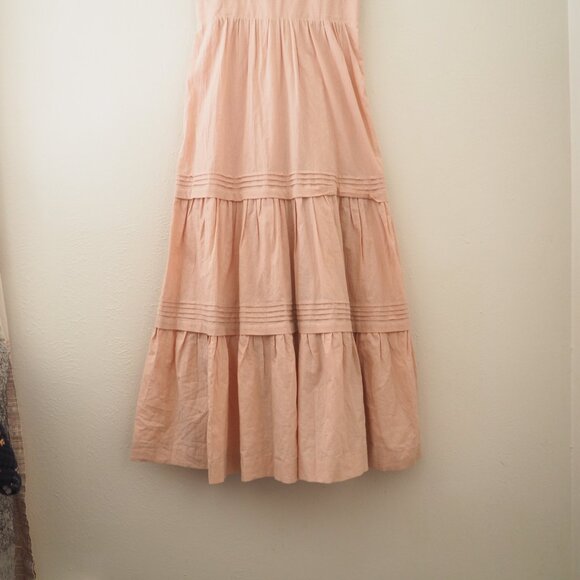 Pampelone Perle Cotton Sleeveless Midi Dress sz S - Picture 8 of 12